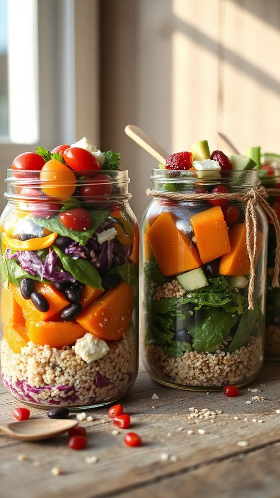 nutritious quinoa salad jars nutritious quinoa salad jars
