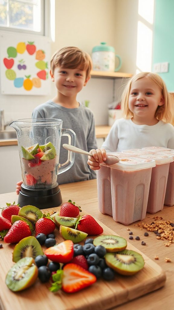 nutritious smoothie popsicles recipe