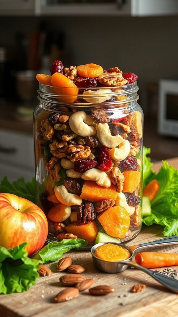 nutritious snack trail mix