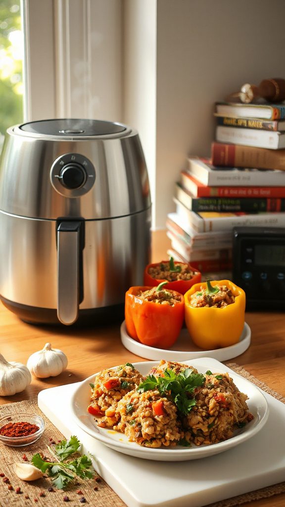 nutritious stuffed bell peppers