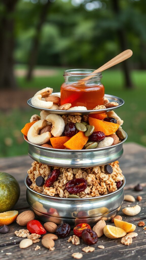 nutritious trail mix snack