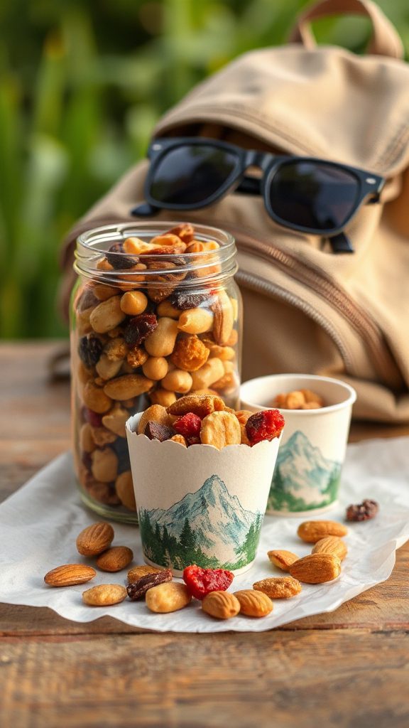 nutritious travel snack mix