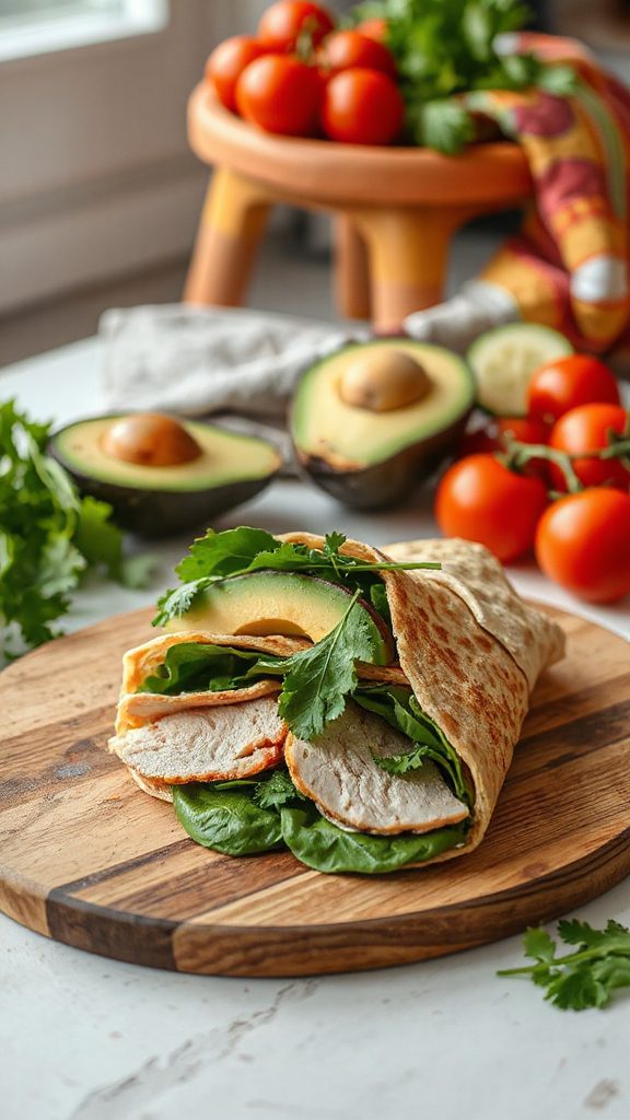 nutritious turkey avocado wrap nutritious turkey avocado wrap