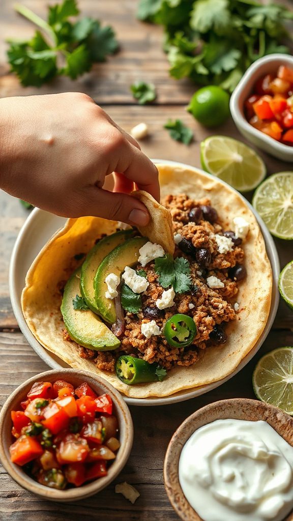 nutritious turkey black bean tacos nutritious turkey black bean tacos