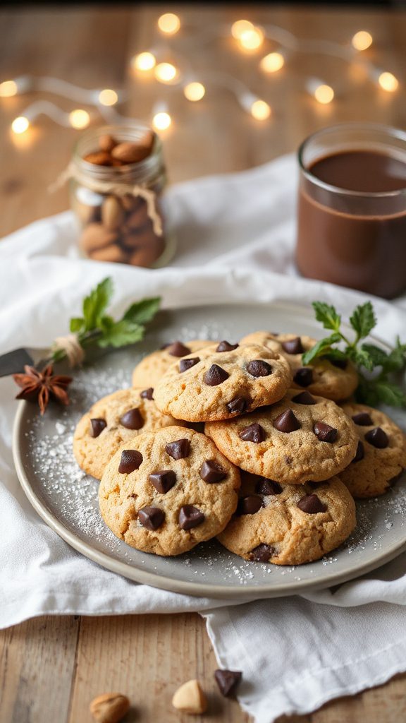 nutritious vegan chocolate cookies
