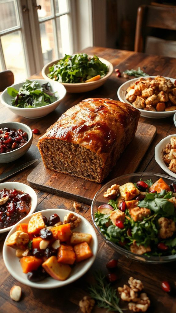 nutritious vegan lentil loaf