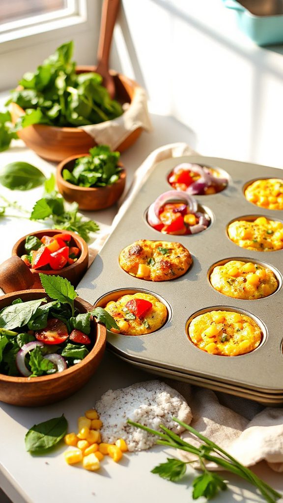 nutritious vegetable egg muffins nutritious vegetable egg muffins