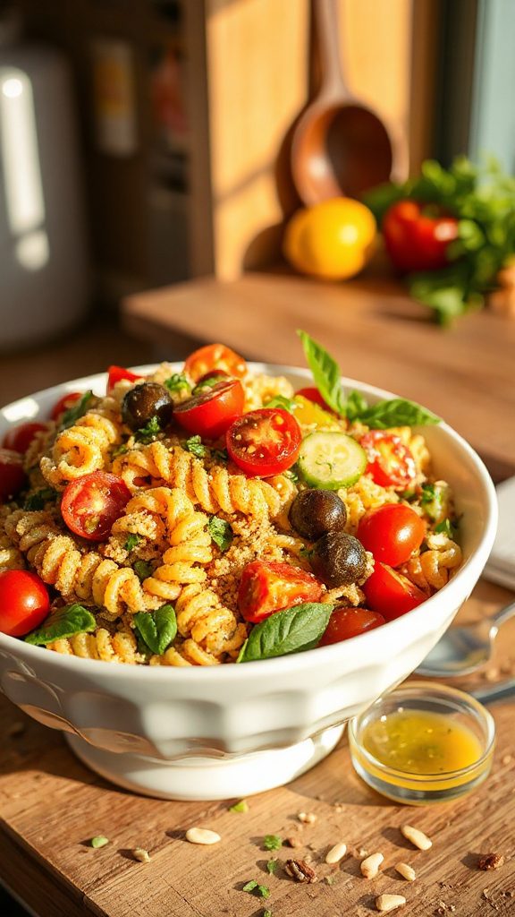 nutritious veggie quinoa salad