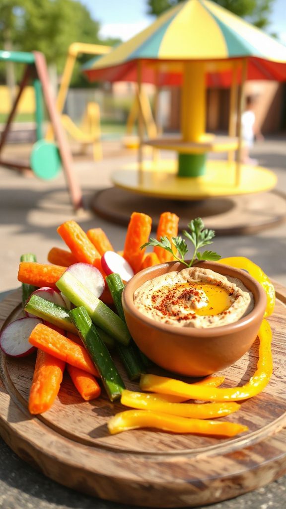 nutritious veggie snack option