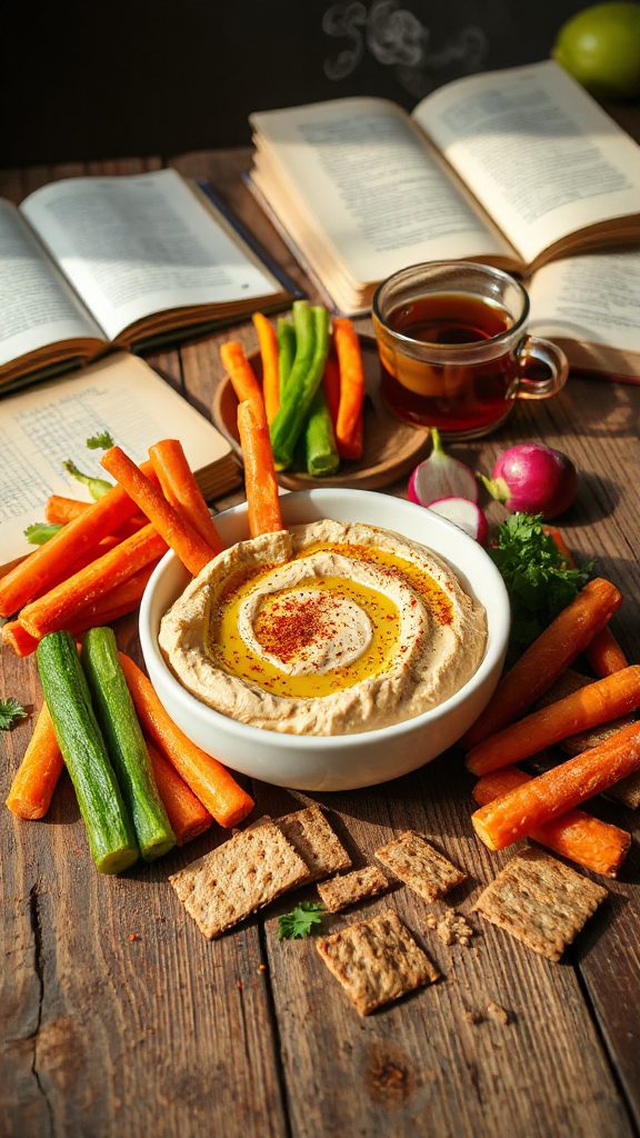 nutritious veggie sticks snack