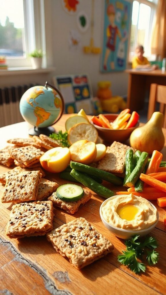 nutritious whole grain crackers