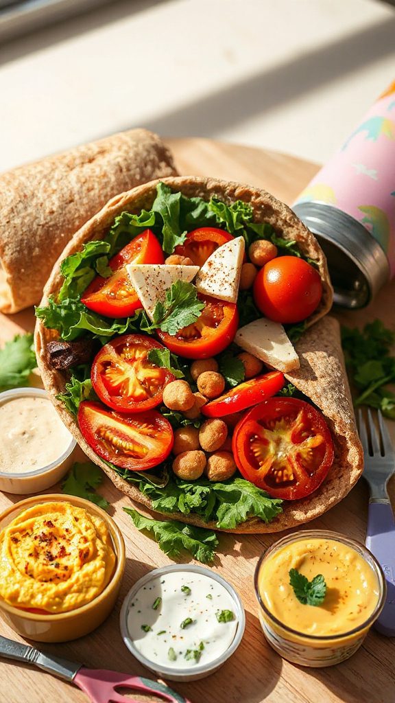 nutritious whole grain wraps
