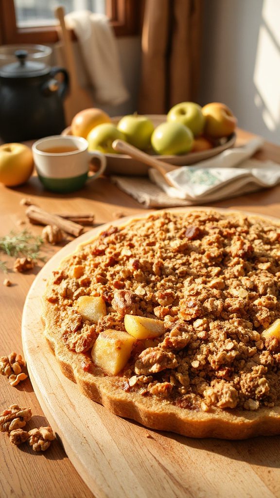 nutty apple crisp recipe