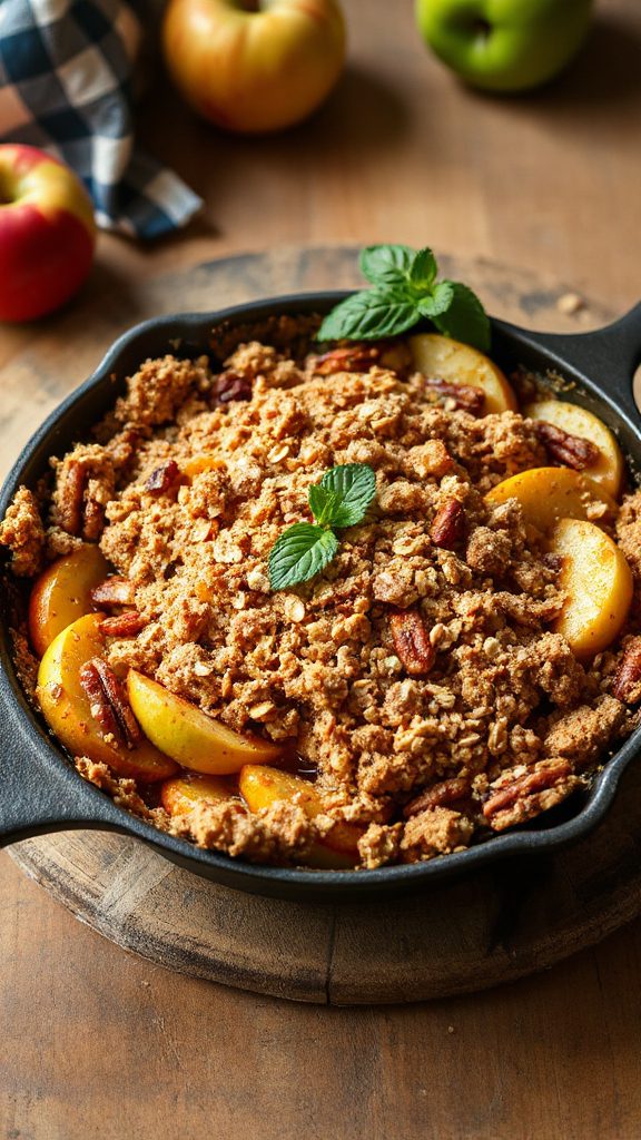 nutty apple dessert crisp nutty apple dessert crisp