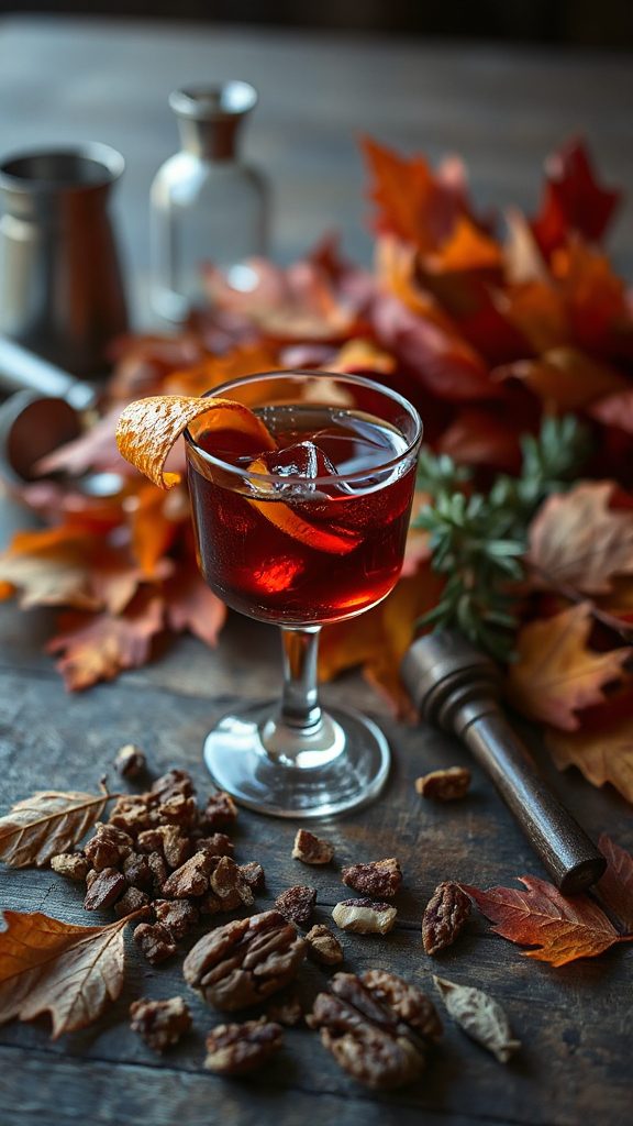 nutty autumn cocktail delight