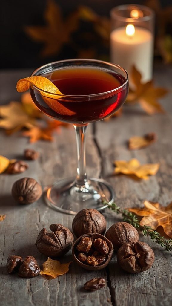 nutty bourbon cocktail delight