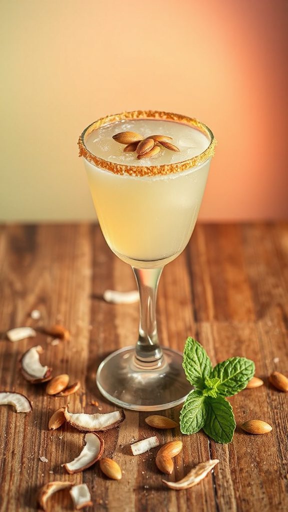 nutty coconut pumpkin daiquiri
