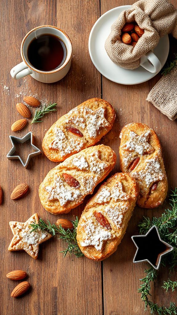 nutty crunchy almond biscotti