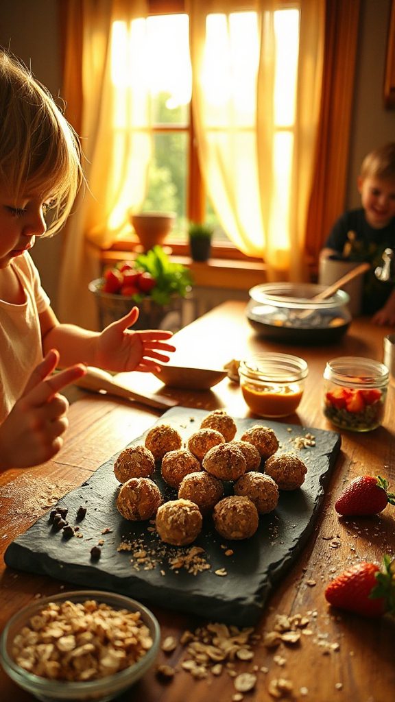 nutty energy snack bites