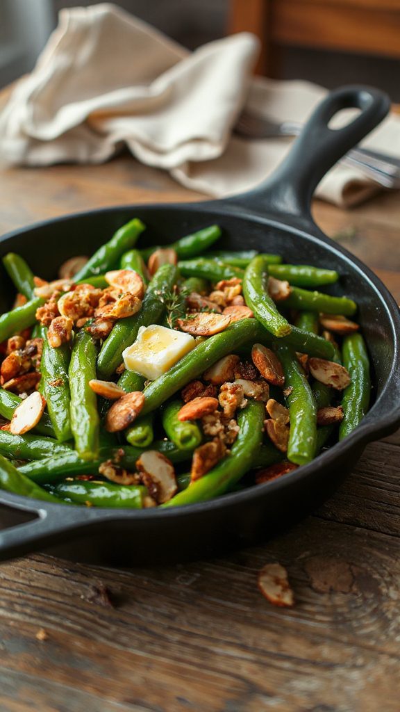 nutty green bean delight