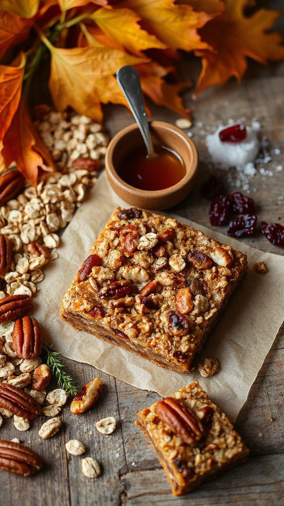 nutty maple snack bars nutty maple snack bars