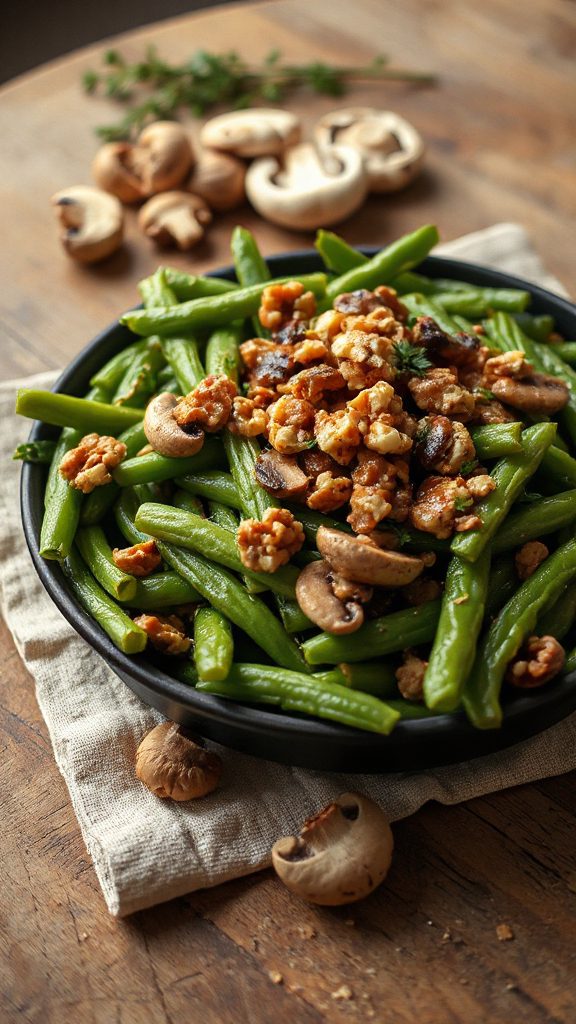 nutty mushroom walnut sauce