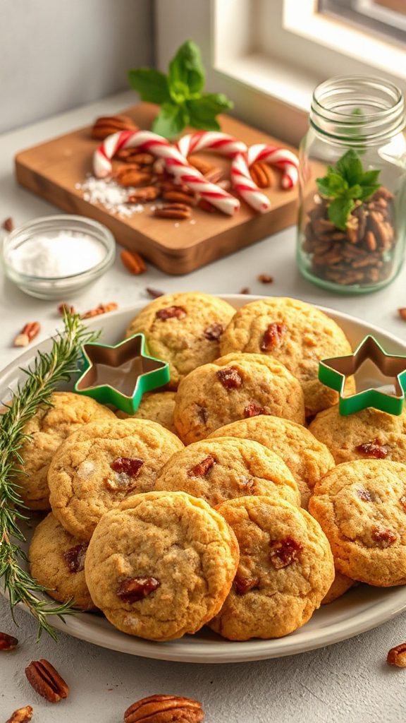 nutty pecan slice and bake cookies