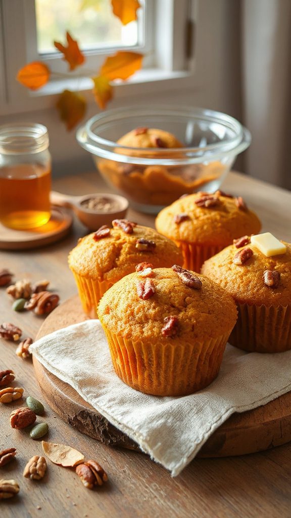 nutty pumpkin muffins recipe nutty pumpkin muffins recipe