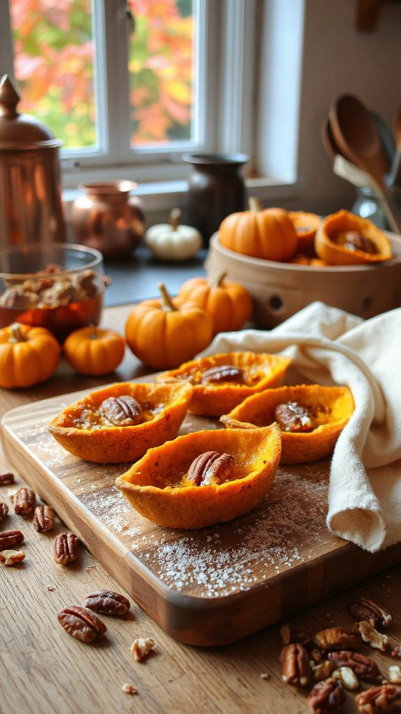nutty pumpkin pastry treat nutty pumpkin pastry treat