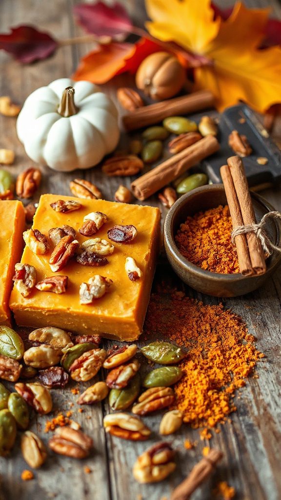 nutty pumpkin spice fudge nutty pumpkin spice fudge