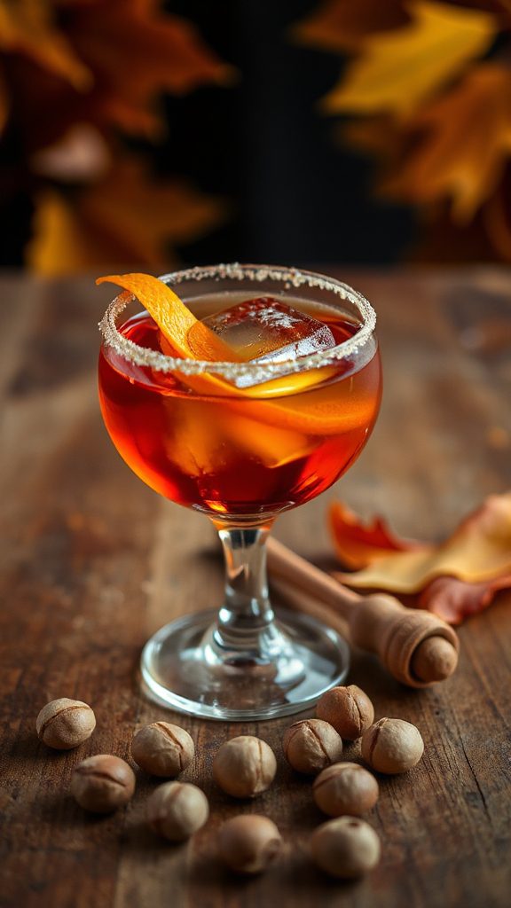 nutty twist on negroni nutty twist on negroni