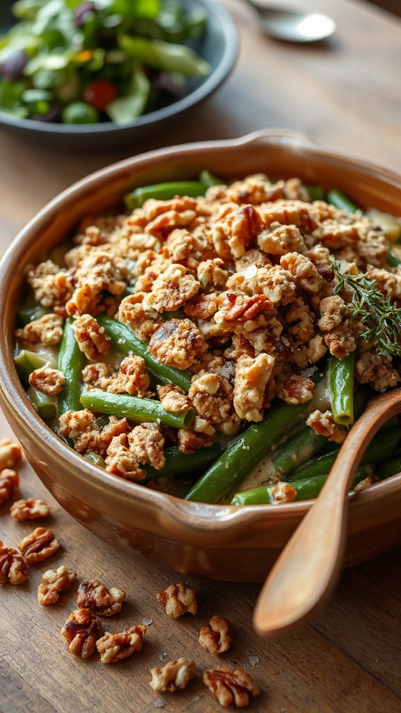 nutty walnut casserole topping