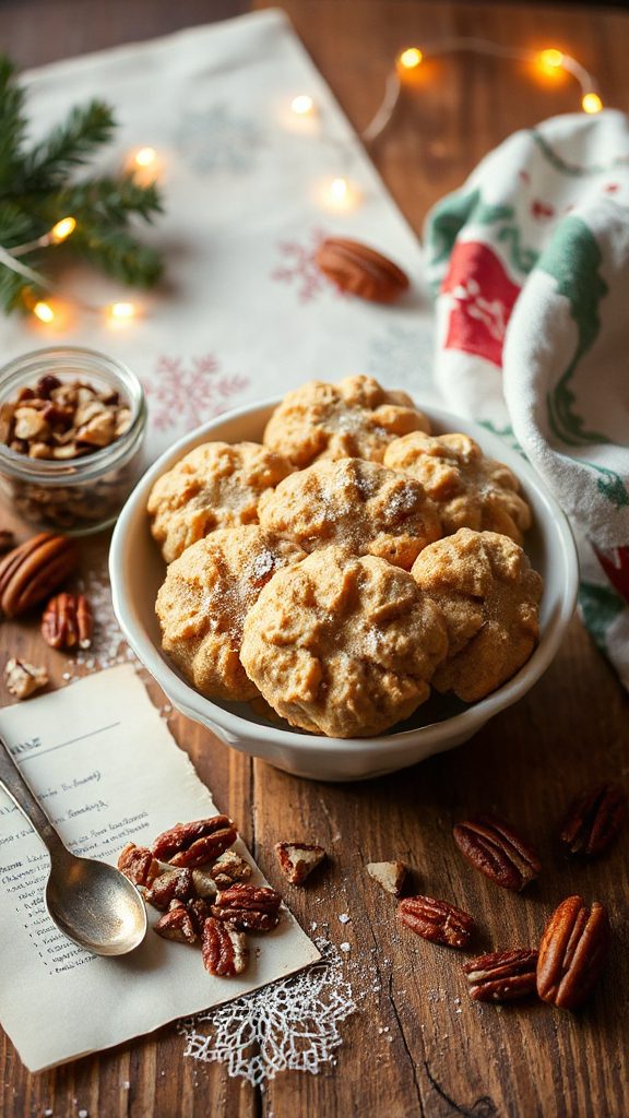 oat flour pecan sandies recipe