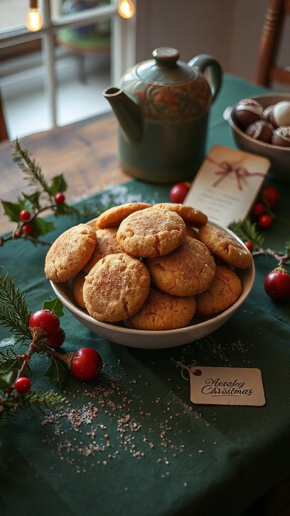 ohio inspired cinnamon sugar cookies
