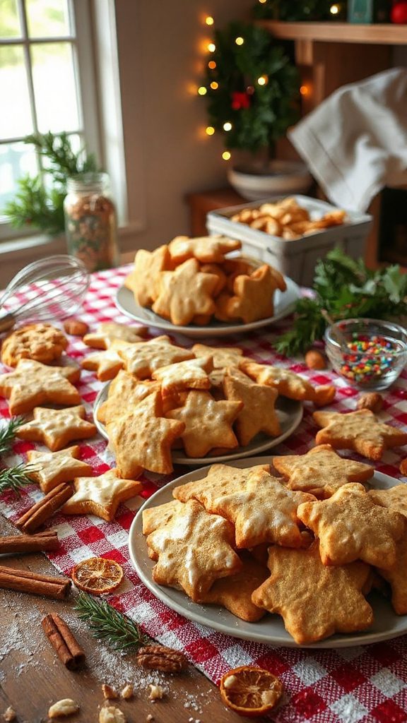 oil free christmas cookies