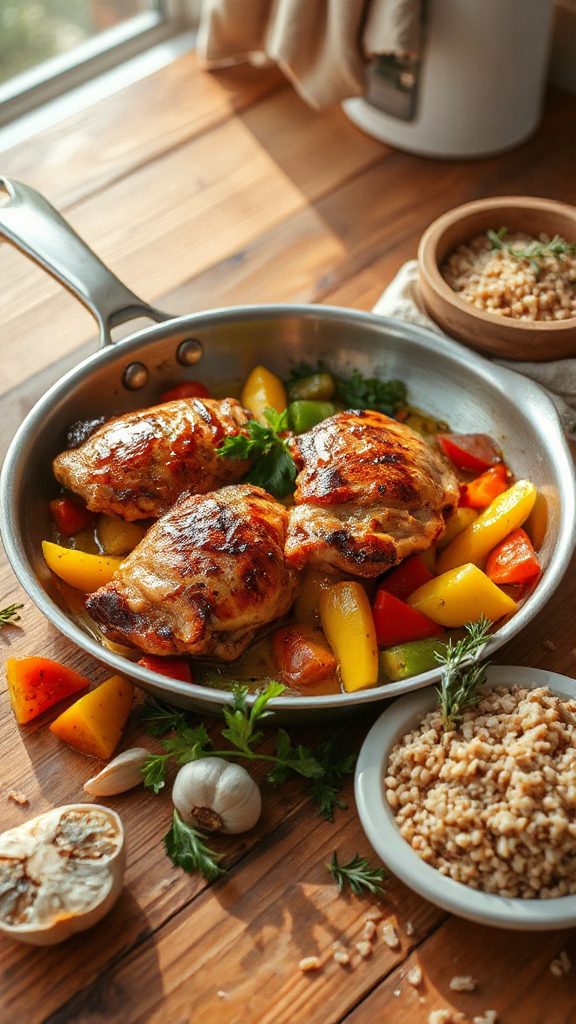 one pan chicken dinner easy