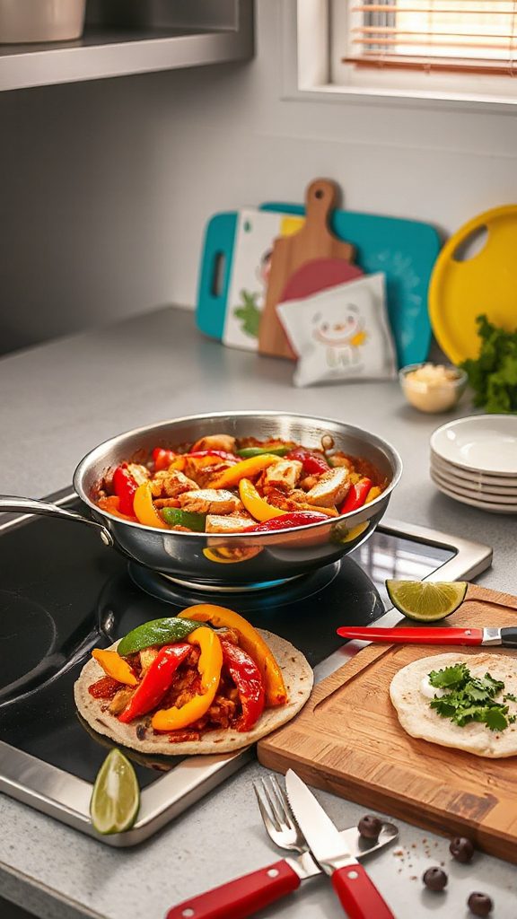 one pan chicken fajitas recipe