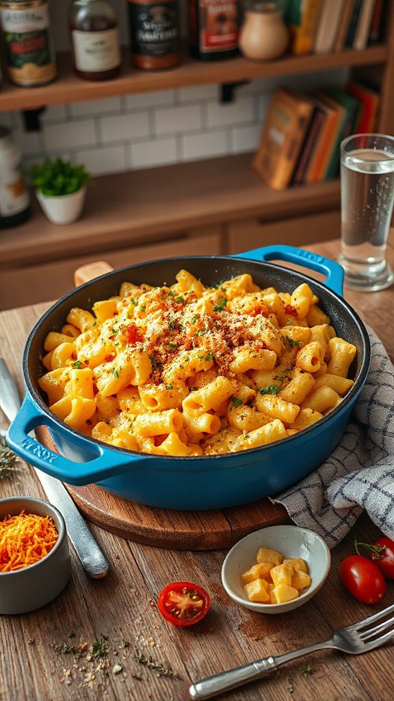 one pan creamy macaroni dish