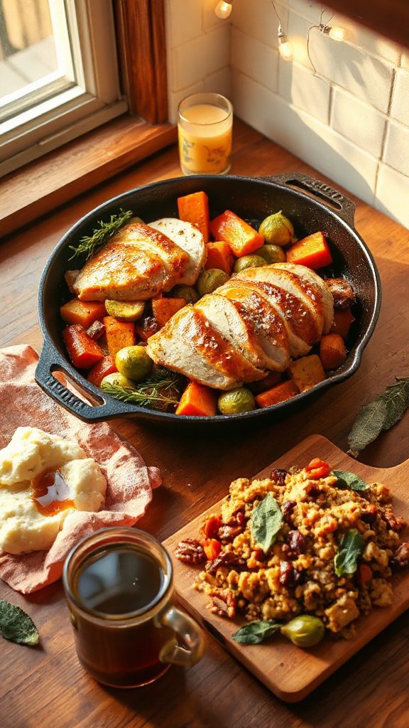 one pan roasted vegetable medley