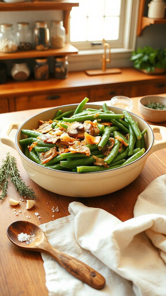 one pot green bean casserole