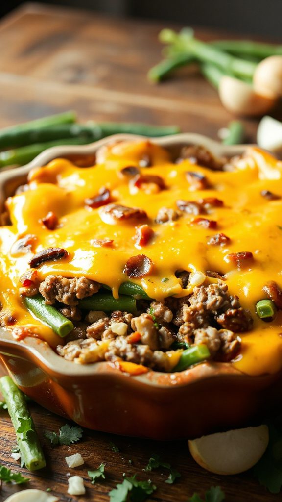 one pot hamburger green bean