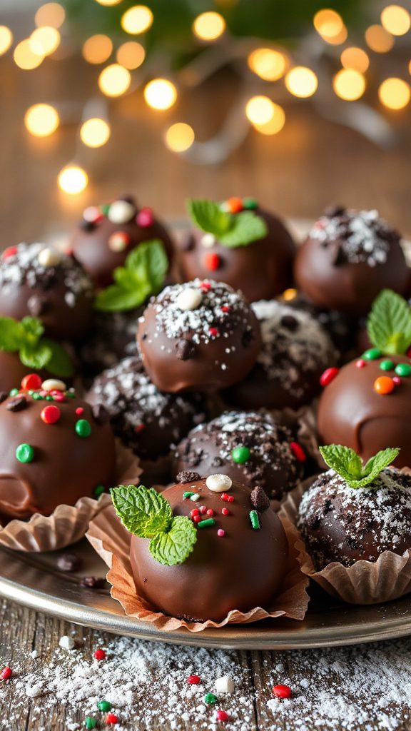 oreo truffle holiday treats oreo truffle holiday treats