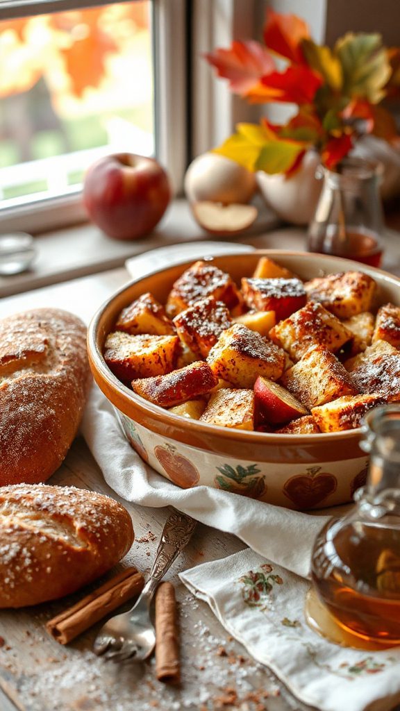 overnight apple cinnamon bake