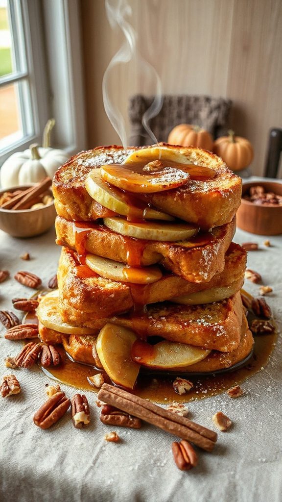 overnight apple pie casserole