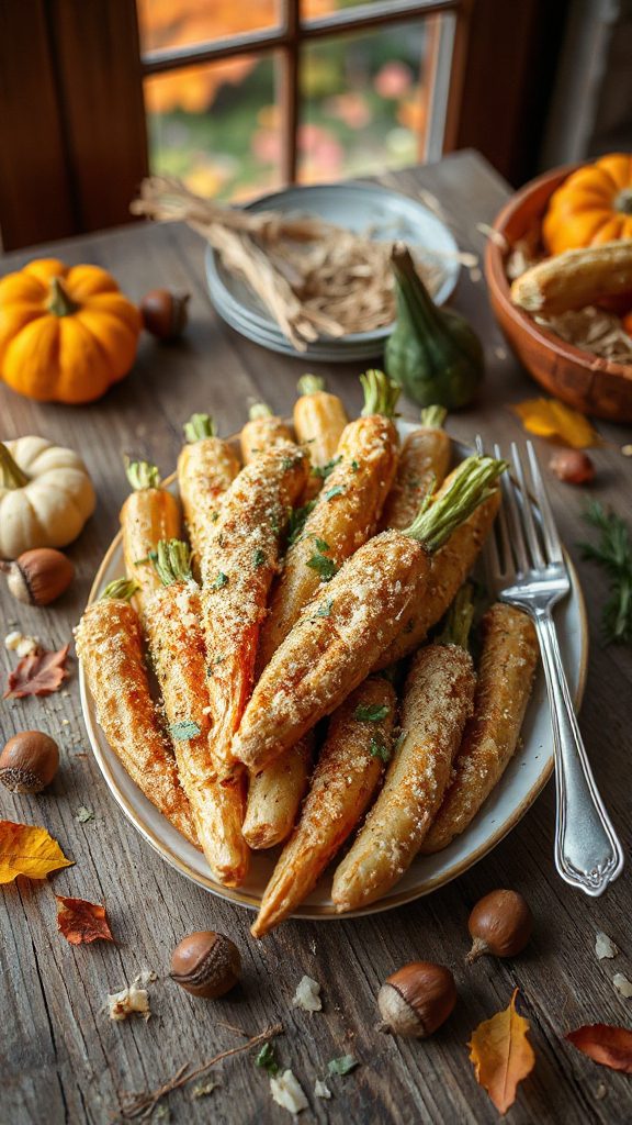 parmesan crusted roasted parsnips parmesan crusted roasted parsnips