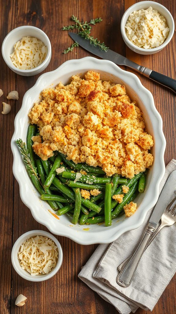 parmesan green bean casserole