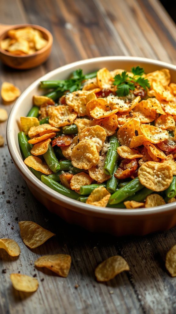 parmesan potato chip casserole