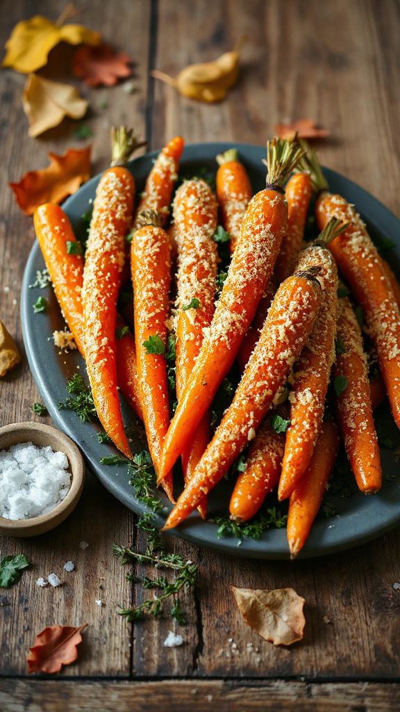 parmesan roasted carrot delight