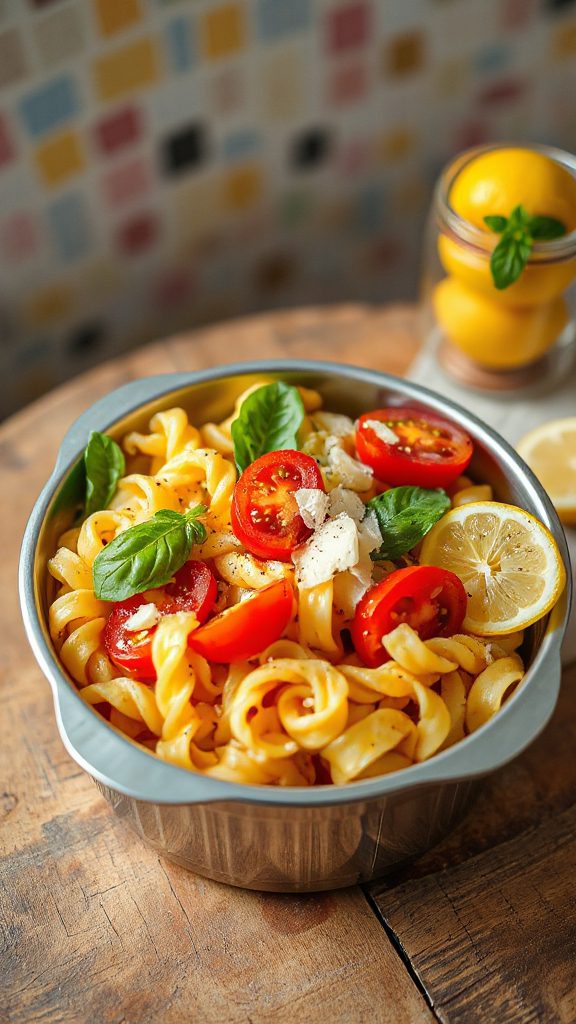 pasta salad with tomatoes