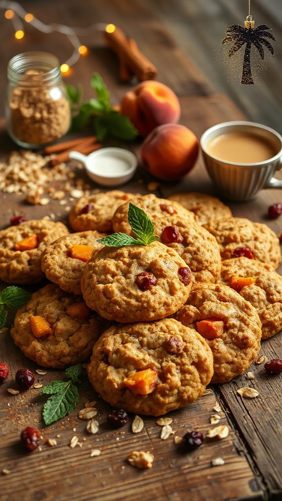 peach oatmeal cookie recipe